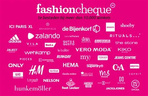 besteden aan fashioncheque.